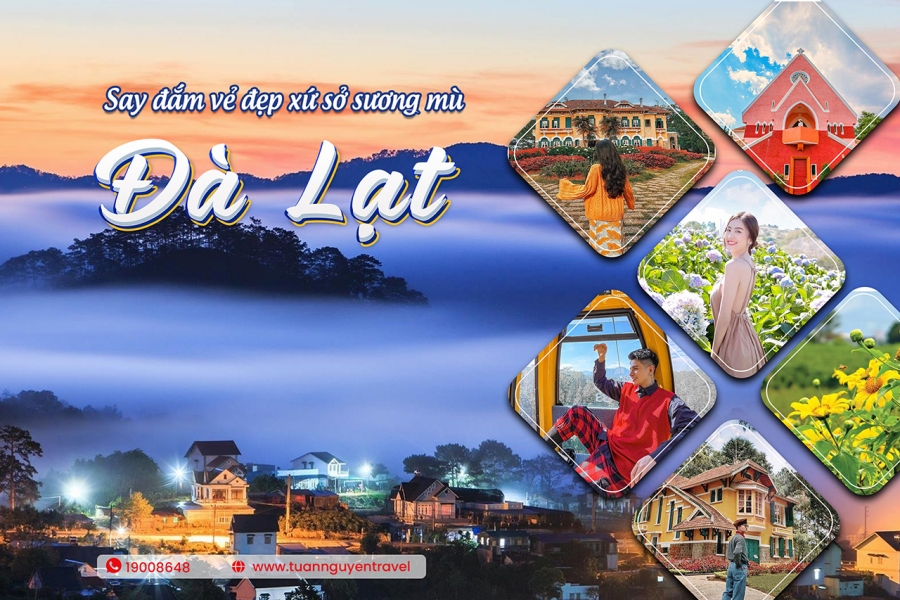 Tour Đà Lạt 3 ngày 2 đêm